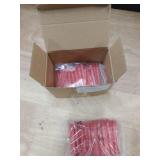 Tenceur 100 Pcs Single Color Crayons Bulk Crayons Coloring Party Favors Pastels Set for Adults Teacher Painting Classrooms Groups Party Art Gifts Supplies(Red)