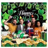 24pcs Turtle Themed Green Paper Food Trays for Party Supplies Kids Birthday Party Decorations