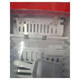 Insignia 26lb Portable Ice Maker NS-IMP26RD2. Appears to work. Needs to be cleaned.