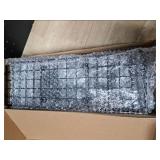 Toothbrush Holders for Bathrooms, Carbon Steel Tooth Brushing Holder Electric Toothbrush and Toothpaste Organizer Bathroom Accessories for Countertop, Shower, Sink - Matte Black