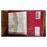 HomeJoy Rectangle Table Cloth Linen Farmhouse Stainproof Waterproof Washable Polyester Oblong Rectangular Fabric Table Cover for Kitchen Dining Dinner (Red, 52 X 70 Inch)