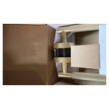 Asidrama 4 Pack Passage Gold Door Handles, Door Lever with Door Knobs Indoor for Bedroom or Bathroom, Heavy Duty Brushed Gold Door Handles Interior with Locks for Left Right Sided Doors