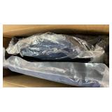 MUXHOMO 7 Pieces Queen Comforter Set, Soft Bed in a Bag Queen Size, All Season Bedding Set with Comforter, Flat Sheet, Fitted Sheet, Pillowcases & Shams, Navy Blue