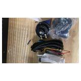 Car Horn Truck Horns 12V,BANHAO Train Horn Waterproof High Low Dual Tone Universal Fit Super Loud Electric Snail Horns Kit for all 12V vehicles, RVs, pickups and off-road cars (with button)