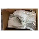 Ckrola Womens Fashion Platform Shoes Hidden Wedge Heel High Top Sneakers for Women Platform Boots Working Shoes Women size 240 women