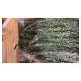 Zhengmy 30 Pcs 20 inch Christmas Garland Ties with Snow-Frosted Pine, Decorative Twist Tie for Banister Flexible Pine Stems for Christmas Stairs Railing Banister Decor DIY Craft Gift Wrapping