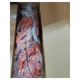 MISSPIN Thanksgiving Decorations 6 PCS Fall Decor Artificial Silk Maple Leaves Branches Set 35.43 Inch Fall Stems Faux Maple Leaves for Wedding Bouquet Table Centerpieces