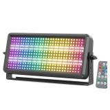 180W Led Stage Light Bar,Wall Washer Light Support 4/11/165Ch DMX,RDM,Sound Activated Control Strobe Color Changing Flood Dj Lights Bar for Party Indoor Disco Club Church Birthday Wedding