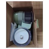 5 in 1 Electric Vegetable Chopper, Smart Kitchen Appliances, Mini Handheld Vegetable Chopper Set, Electric Vegetable Cutter with Egg Beater and Clean Brush