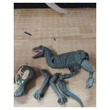 J Rootage Remote Control Dinosaur, Realistic Dinosaur Toys for Kids 3-5, 2.4GHZ, Walking,Rechargeable, 3D Eyes, 3 Sound Effects, Demo Function, Jurassic Toys for Christmas, Kids 3+
