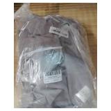 H.VERSAILTEX Kitchen Curtains Blackout Grey Curtains for Bedroom/Living Room Light Reducing Window Drapes for Kids Room, 52\" Wide x 63\" Long Each Panel,Grommet Top (Set of 2 Panels)