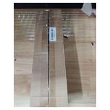 Mkono Wood Sunglasses Storage Organizer Wall Mounted Rustic Eyeglasses Display Holder Eyewear Glasses Hanging Rack for Entryway Living Room Bedroom, 3 Pack, Brown