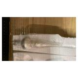 Gejoy Mercury Glass Finial Christmas Tree Topper 15.4 Inch LED Vintage Spherical Tree Topper Silver Ornament for Home Xmas Holiday Party Decor