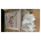 Sattiyrch Faux Fur Christmas Tree Skirt 36\",White Xmas Decorations for 6ft Christmas Tree (White, 36in)