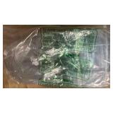 Ohuimrt 50 PCS Clear Plastic Gift Bags with Handles, Reusable Party Favor Bags with Ribbon Transparent Gift Wrap Bags Bulk for Weddings Birthdays, 5.9 x 4.92 x 2.75 Inches