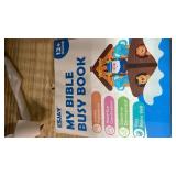 Esjay Busy Board Bible Busy Book for Toddlers, Montessori Toys 1 2 3 Year Old Toddler Baby, Noah