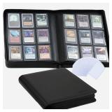 9-Pocket Toploader Binder, Clovecat Premium Card Bookï¼ Holds 252 Trading Card with 20 Removable Top-loader Sleevesï¼PU Card Holder Folders,Card Album for MTG, TCG, Yugioh, Game & Sports Cards