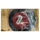 Shepherd Hardware 8\" Semi-Pneumatic Replacement Wheel â Diamond Tread Rubber Tire with Steel Ball-Bearing Hub & 1/2\" Bore â Flat-Free Wheel for Lawn Carts, Wagons, Hand Trucks & Equipment