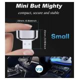 WDZWFHK Wireless CarPlay Adapter & Android Auto Dongle, Fast Auto-Connect, Compact Plug & Play Wireless CarPlay Converter for iPhone & Android, USB/USB-C, No Delay, Seamless Reconnection (Black)