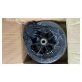 2Pcs 6 Inch Replacement Wheelchair Wheels for Walkers - Environmentally Friendly Rubber Material, Wear-Resistant PU Tires, Anti-Slip, and Durable ABS Wheel Hub (6IN Narrow 2Pcs)