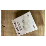 Momcozy Silicone Nipple Shields for Breastfeeding, Flower Shape Petal Design, Ultra Thin & Soft for Flat or Inverted Nipples, Flexible Nursing Shield, BPA/BPS Free (1 Pair, 17mm)