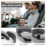 WEERSHUN Travel Pillows for Airplanes,2024 New Travel Pillow,Travel Neck Pillow Airplane Memory Foam Travel Pillow Neck Pillow for Traveling Suitable for Airplanes,Offices and Cars