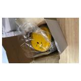 Hotop 3 Pcs Desk Bell for Service Funny Front Desk Smile Face Metal Ringer Call Bell for Kitchen Hotel Restaurant Classroom(Smile Face,Yellow)