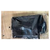 Truform 20-30 mmHg Compression Stockings for Men and Women, Thigh High Length, Dot-Top, Open Toe, Black, Large