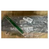 2025 Mahjong Mat, 31.5\" x 31.5\" Neoprene Mahjong Table Mat with Rules, Anti Slip & Noise Reduction Gaming Mat for Poker, Card, Dominoes, Board & Tile Games, Mahjong Gift with Carrying Bag - Blue