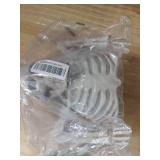 Halloween Skeleton Decorations with Colorful Light, Scary Groundbreaker Skull Stakes Lights for Halloween Graveyard Garden, Lawn, Haunted House, Holiday Party Home Decor