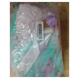 ZeroStage Sequin Lighted Unicorns Gifts for Girls Birthday Party Outfit Dress Up with Headband Halloween Costumes Christmas Princess Tutu Favor Pink 3-4 Year Old