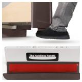 The Handless Handle â Hands-Free Garbage Drawer Foot Pull Handle, Touchless Opener for Drawers, Bins, & Cabinets (Brown, 1 Pack)