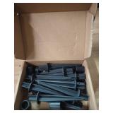 Metal Stakes Solar Lights Replacement Spike - Outdoor Ground Stake for Backyard Garden Lights Landscape Yard Pathway Patio Lamps Pole (Metal-12 Pack)- 0.78x5.36 inches