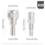 Vkinman 5/16\" Fuel Connector Replace 3B2-70260-1 3B2-70250-1 Replacement for Nissan Outboard 2/4-stroke Engine 5-90HP