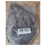 karlery Old Lady Gray Wavy Wig Natural Looking Daily Halloween Cosplay Party Wig