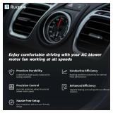 AC Heater Blower Motor Resistor fit for Chevy Silverado Tahoe Traverse Suburban Malibu Avalanche Equinox GMC Yukon XL Sierra Acadia Cadillac Escalade CTS Buick Enclave, 973-420 4P1594 (used)