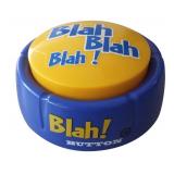 Talkie Toys Products Blah Button - 12 Hilarious Blah Sayings - Talking Toy for Stress Relief & Laughs - Funny Gift & Stocking Stuffer