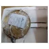 Osimir 3-Light Pendant Lighting, Brushed Gold Dining Room Chandelier Light Fixture Over Table with Clear Glass, Modern Cluster Hanging Lights for Kitchen Island Sink, OS-3014-3BG