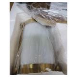 Osimir 3-Light Pendant Lighting, Brushed Gold Dining Room Chandelier Light Fixture Over Table with Clear Glass, Modern Cluster Hanging Lights for Kitchen Island Sink, OS-3014-3BG