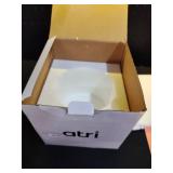 African Violet Pots Self Watering â 6.5âW x 4.6âH Ceramic Self Watering Pots for Indoor Plants with Glazed White Outer Pot & Absorbent Inner Pot for Easy Plant Care