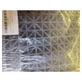 12Pcs Drainage Interlocking Floor Tiles 11.8\" x 11.8\", Modular Interlocking Cushion Soft PVC Floor Non-Slip Splicing Waterproof Mat for Drain, Pool, Shower, Patio, Balcony, Bathroom, Kitchen, Yard