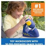 Educational Insights GeoSafari Jr. Talking Kids Microscope, Preschool STEM Toy, Featuring Bindi Irwin, Microscope for Kids, Gift for Toddlers Ages 3+