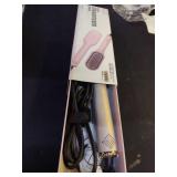 Ufree Upgraded Hair Straightener Brush, 5 Temps Straightening Brush with Ionic Tech, Cool Air System, Dense Bristles, Dual Voltage, Ceramic Hot Comb, Women Gifts