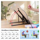 *stand only!* Zocelight A3 Light Pad for Diamond Painting Kit,4800Lux Super Bright 5mm Ultra Thin Diamond Art Light Board with Stand and Clip,3 Levels Dimming Light Box for Artists,Drawing,Sketching,A