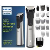 Norelco Philips Multigroom 7000 Series, All-in-One Trimmer, Beard Trimmer and Hair Clipper, 19-Piece Men