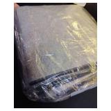 DUKINO 2.6x8 Rug for Hallway, Washable Kitchen Runner Rug with Non Slip Backing, Soft Low Pile Vintage Animal Runner for Bedroom, Kitchen, Hallway, Entryway, Laundry, Black