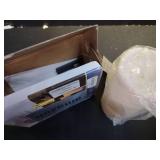 Homemory 10\" x 4\" Large Waterproof Outdoor Flameless Candles with Remote Control and Timer, Battery Operated Flickering LED Pillar Candles for Outdoor Larterns, Porch, Long Lasting, Set of 2