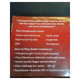 Tactical Football: Football Strategy Board Game for Adults and Boys- Dynamic Sports Action with Terrain Challenges, Flick Challenges & Tactical Play Cards