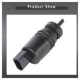 waltyotur Windshield Washer Pump W/Grommet Replacement for Ram 1500 2500 3500 2009-2017 68071576AA