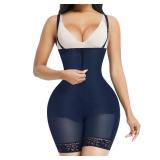 SHAPELLX Colombians Fajas for Women BBL Stage 2 Shapewear Tummy Control Post Surgery Compression Garment with Zipper Closure XL